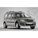 Руссталь LLTBR-0021551SER пороги труба d63 ч. сталь сер. (вариант 1) на Lada Largus