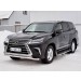 Руссталь LLX4Z-002511 защита переднего бампера d63 волна на Lexus LX450d-LX570 2015 (кроме F-Sport)
