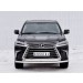 Руссталь LLX4Z-002514 защита переднего бампера d63 секция-d63 дуга на Lexus LX450d-LX570 2015 (кроме F-Sport)