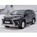 Руссталь LLX4Z-002514 защита переднего бампера d63 секция-d63 дуга на Lexus LX450d-LX570 2015 (кроме F-Sport)