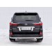 Руссталь LLX4Z-002523 защита заднего бампера d63 секции на Lexus LX450d-LX570 2015 (кроме F-Sport)