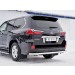 Руссталь LLX4Z-002523 защита заднего бампера d63 секции на Lexus LX450d-LX570 2015 (кроме F-Sport)