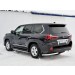 Руссталь LLX4Z-002525 защита заднего бампера уголки d63 секции на Lexus LX450d-LX570 2015 (кроме F-Sport)