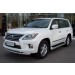 Руссталь LLXZ-000861 защита переднего бампера d76/75х42 на Lexus LX 570 2012-