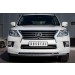 Руссталь LLXZ-000862 защита переднего бампера d76/42 (дуга) на Lexus LX 570 2012-