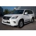 Руссталь LLXZ-000862 защита переднего бампера d76/42 (дуга) на Lexus LX 570 2012-
