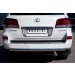 Руссталь LLXZ-000867 защита заднего бампера d76 (дуга) на Lexus LX 570 2012-