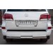 Руссталь LLXZ-000869 защита заднего бампера d76/d42 (ступень) на Lexus LX 570 2012-