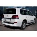 Руссталь LLXZ-000870 защита заднего бампера d75х42 овал на Lexus LX 570 2012-