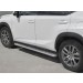 Руссталь LNX3L-0029422 пороги труба d42 с листом (лист алюм, проф.сталь) (вариант 2) на Lexus NX300 2017-
