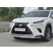 Руссталь LNX3Z-002934 защита переднего бампера d42 секции на Lexus NX300 2017-