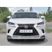 Руссталь LNX3Z-002934 защита переднего бампера d42 секции на Lexus NX300 2017-