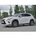 Руссталь LNX3Z-002937 защита переднего бампера d63 секции на Lexus NX300 2017-