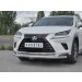Руссталь LNX3Z-002937 защита переднего бампера d63 секции на Lexus NX300 2017-