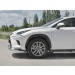Руссталь LNX3Z-002939 защита переднего бампера d63 секции-d75х42 дуга на Lexus NX300 2017-