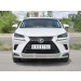 Руссталь LNX3Z-002939 защита переднего бампера d63 секции-d75х42 дуга на Lexus NX300 2017-
