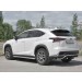 Руссталь LNX3Z-002945 защита заднего бампера  d42 волна на Lexus NX300 2017-