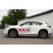 Руссталь LNXT-0021402 пороги труба d42 с листом (вариант 2) на Lexus NX200t F Sport 2015-