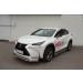 Руссталь LNXT-0021402 пороги труба d42 с листом (вариант 2) на Lexus NX200t F Sport 2015-