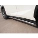 Руссталь LNXT-002582 пороги труба d63 (вариант 1) на Lexus NX 200 2014 (кроме F-Sport) 