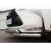 Руссталь LNXZ-002136 защита переднего бампера d63 (секции) d75x42 (дуга) на Lexus NX200t F Sport 2015-