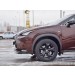 Руссталь LNXZ-002573 защита переднего бампера d75х42 дуга на Lexus NX 200 2014 (кроме F-Sport) 