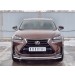 Руссталь LNXZ-002575 защита переднего бампера d42 секции-d42 дуга на Lexus NX 200 2014 (кроме F-Sport) 