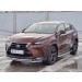 Руссталь LNXZ-002575 защита переднего бампера d42 секции-d42 дуга на Lexus NX 200 2014 (кроме F-Sport) 