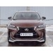 Руссталь LNXZ-002576 защита переднего бампера d63 волна на Lexus NX 200 2014 (кроме F-Sport) 