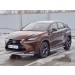 Руссталь LNXZ-002579 защита переднего бампера d63 секции-d42 дуга на Lexus NX 200 2014 (кроме F-Sport) 