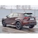 Руссталь LNXZ-002587 защита заднего бампера уголки d42 секции на Lexus NX 200 2014 (кроме F-Sport) 