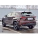 Руссталь LNXZ-002588 защита заднего бампера уголки d63 секции на Lexus NX 200 2014 (кроме F-Sport) 