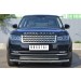 Руссталь LRV-001441 защита переднего бампера d63 (секции) d42 (дуга) на Land Rover Vogue 2013