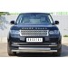Руссталь LRV-001442 защита переднего бампера d76 (дуга) d63 (дуга) на Land Rover Vogue 2013