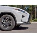 Руссталь LRX2Z-002365 (кроме F-Sport) защита переднего бампера d63 секция на Lexus RX200t 2015-