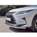 Руссталь LRX2Z-002365 (кроме F-Sport) защита переднего бампера d63 секция на Lexus RX200t 2015-