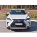 Руссталь LRX2Z-002368 (кроме F-Sport) защита переднего бампера 75х42 дуга на Lexus RX200t 2015-