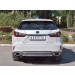 Руссталь LRX2Z-002374 защита заднего бампера d63 дуга на Lexus RX200t 2015-
