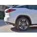 Руссталь LRX2Z-002375 защита заднего бампера 75х42 дуга на Lexus RX200t 2015-