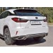 Руссталь LRX2Z-002378 защита заднего бампера d42 волна под машину на Lexus RX200t 2015-