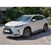 Руссталь LRX3Z-003217 защита переднего бампера d63 секция-d42 дуга на Lexus RX 350L (not F-Sport) 2018-
