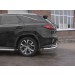 Руссталь LRX3Z-003228 защита заднего бампера d63 секции-d42 дуга на Lexus RX 350L (not F-Sport) 2018-