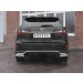 Руссталь LRX3Z-003229 защита заднего бампера уголки d63 секции на Lexus RX 350L (not F-Sport) 2018-