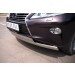 Руссталь LRXZ-000411 защита переднего бампера d75х42/75х42 овалы на Lexus RX270-350-450 2009-