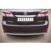 Руссталь LRXZ-000413 защита заднего бампера d75х42 овал на Lexus RX270-350-450 2009-
