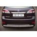 Руссталь LRXZ-000416 защита заднего бампера d63/42 с подъемом (дуга) на Lexus RX270-350-450 2009-