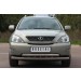 Руссталь LRZ-000398 защита переднего бампера d75х42/75х42 на Lexus RX300 2003-2008