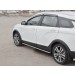 Руссталь LVT-0028503 пороги труба d42 (вариант 3) на Lada Vesta SW Cross 2017-