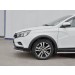 Руссталь LVZ-002844 защита переднего бампера d42 секции на Lada Vesta SW Cross 2017-