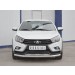 Руссталь LVZ-002846 защита переднего бампера d63 секции на Lada Vesta SW Cross 2017-